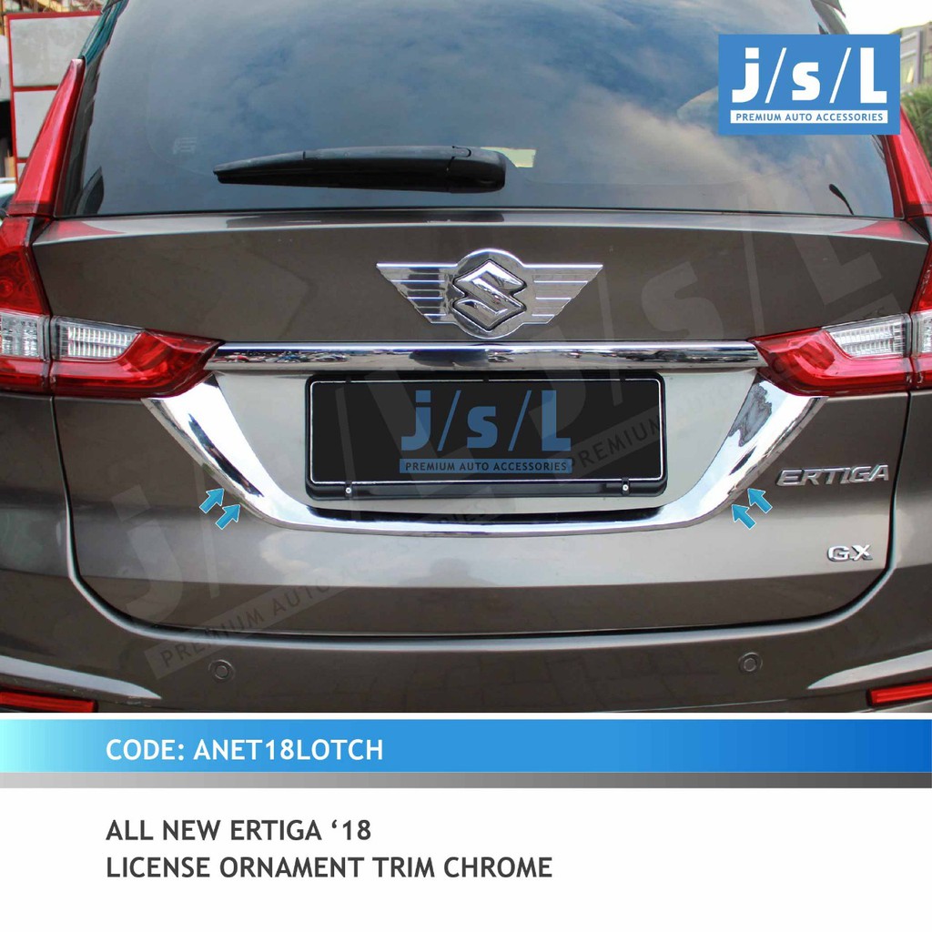 List Ornament All New ERTIGA 2018 Chrome-Krom