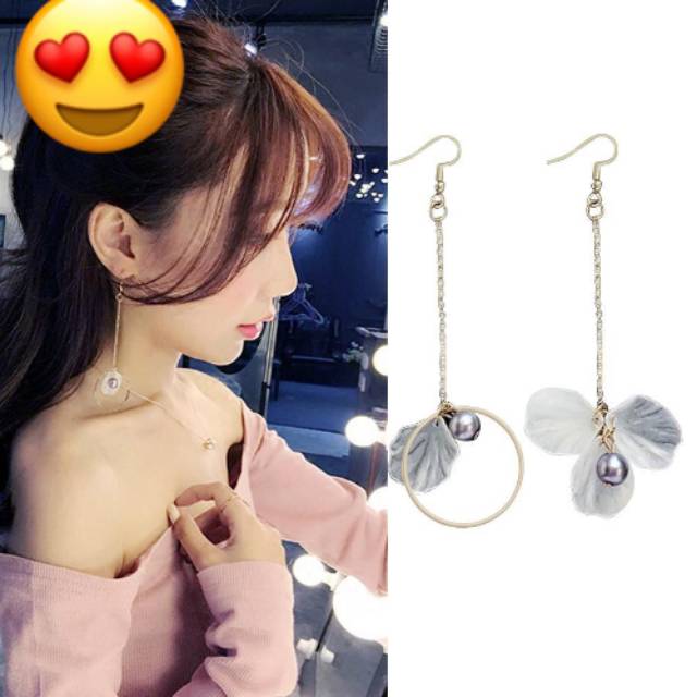 ANTING MUTIARA ANTING SELEBGRAM ANTING PANJANG ANTING KOREA ANTING PANJANG KOREA