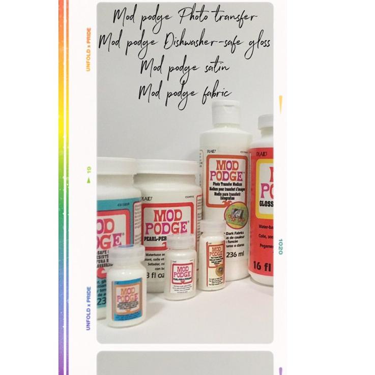 

Terbaik Mod Podge Gloss & Modpodge Matte tester repack varnish gloss glossy varnish clay decoupage glue