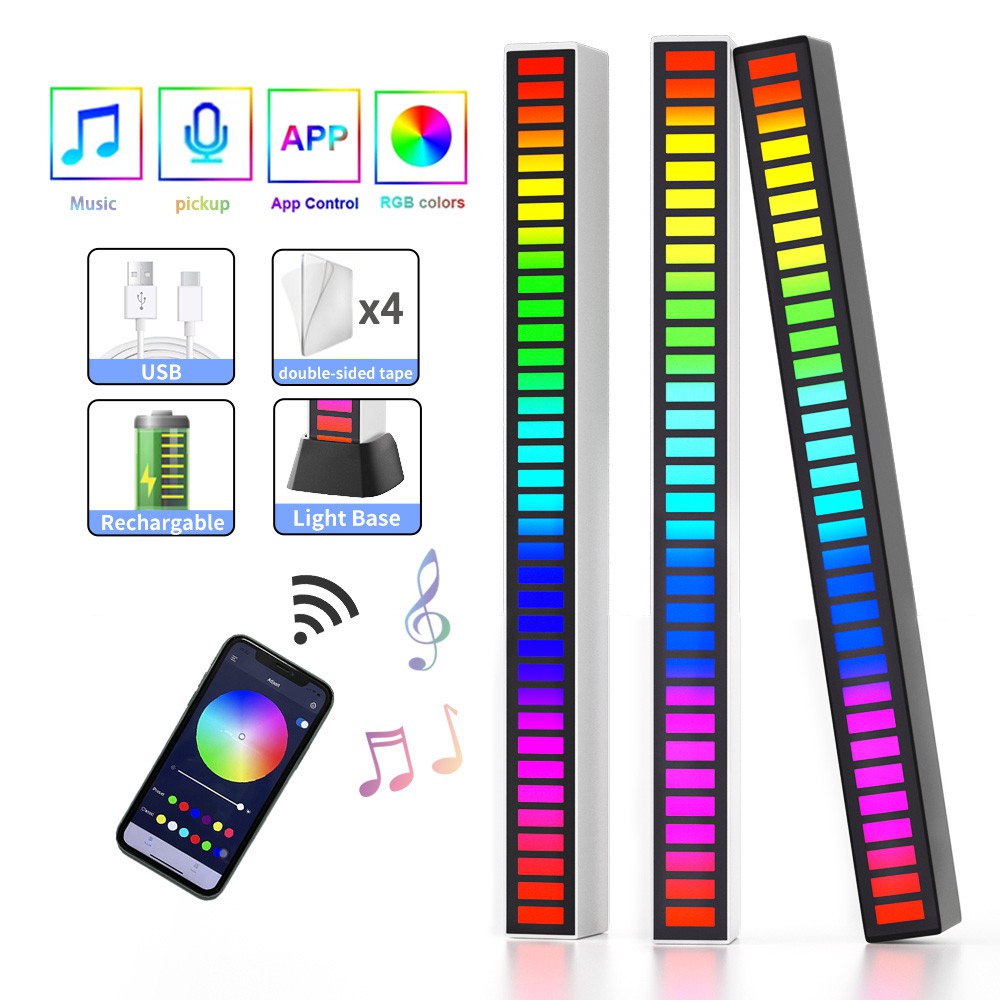 Jual Bar Lampu Led Strip Rgb Warna Warni Lampu Led Rgb Bar Strip Spectrum Audio Indicator