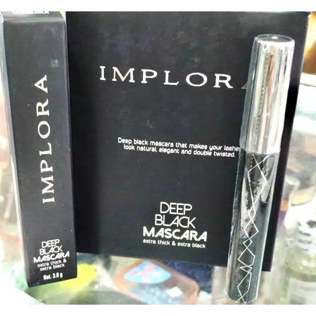 cod Implora mascara new pack - Deep black