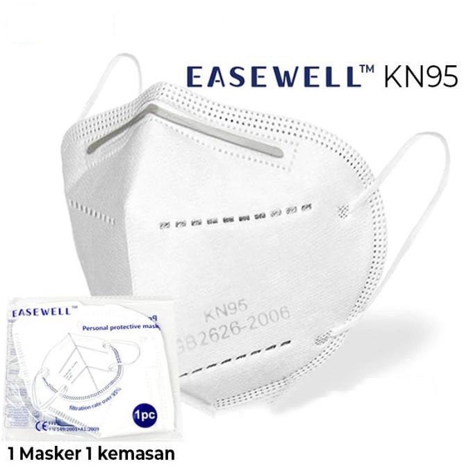 Easewell Masker Protective FFP2 KN95 1 Pcs Original