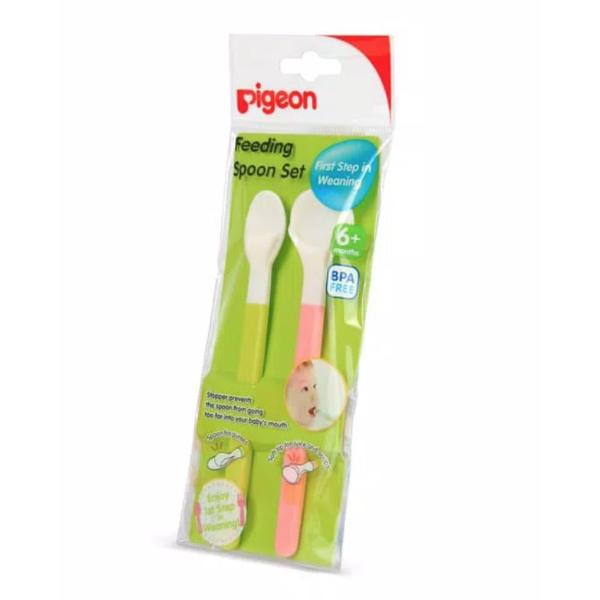 Pigeon Feeding Spoon Set (6m+)