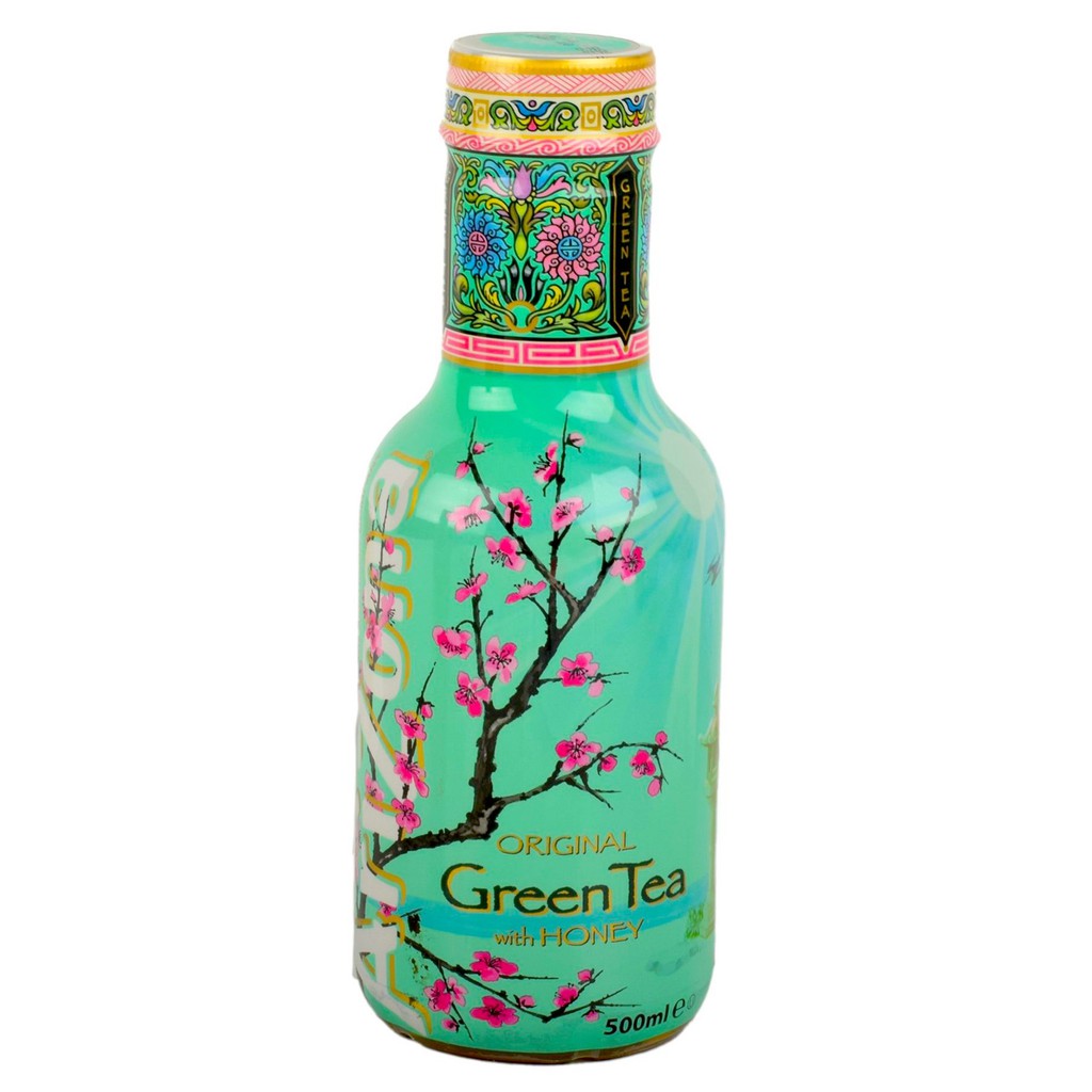 

Arizona Green Tea with Ginseng & Honey Minuman Teh Hijau Madu Refreshing Drink USA Food Beverages