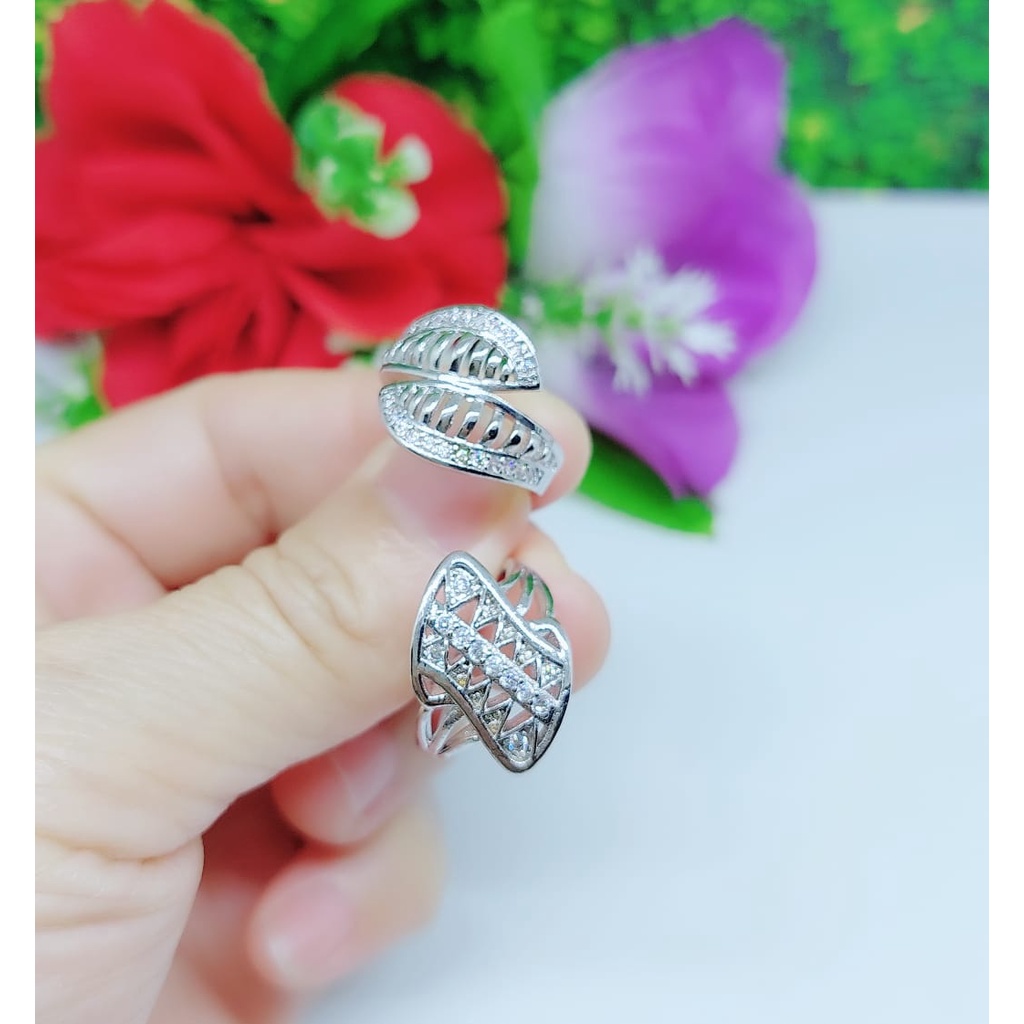 Cincin xuping permata lapis emas perhiasan fashion 0357-0362