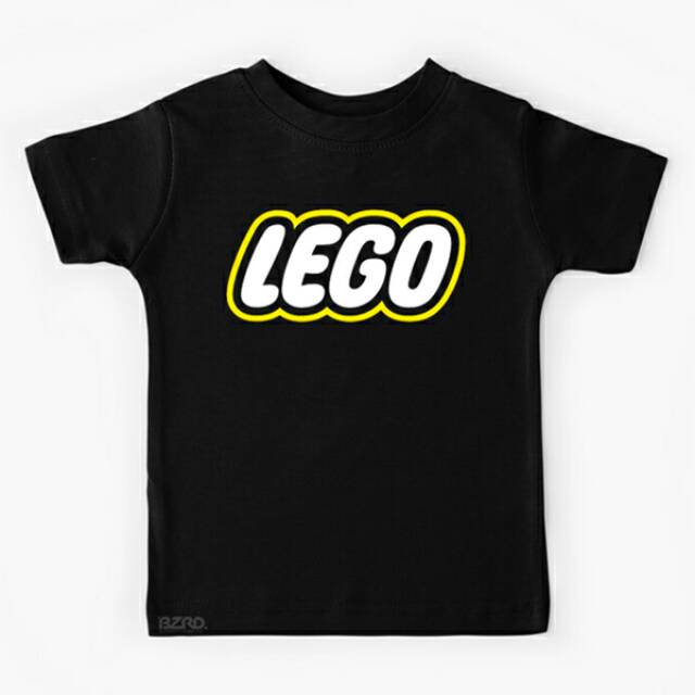 Kaos anak lego logo / kaos custom / kaos distro / kaos polos / kado ultah / free ongkir