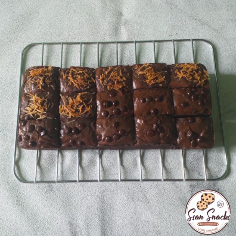 

Fudgy Brownies Mix Ukuran 22x10