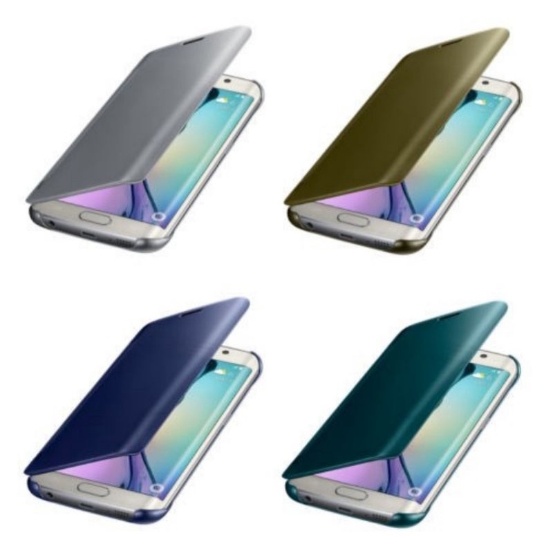 SAMSUNG CLEAR VIEW COVER GALAXY S6 EDGE | FLIP COVER ORIGINAL RESMI HARGA PROMO!!!