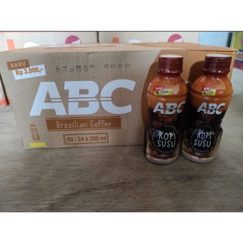 

ABC Kopi Susu Botol 200ml