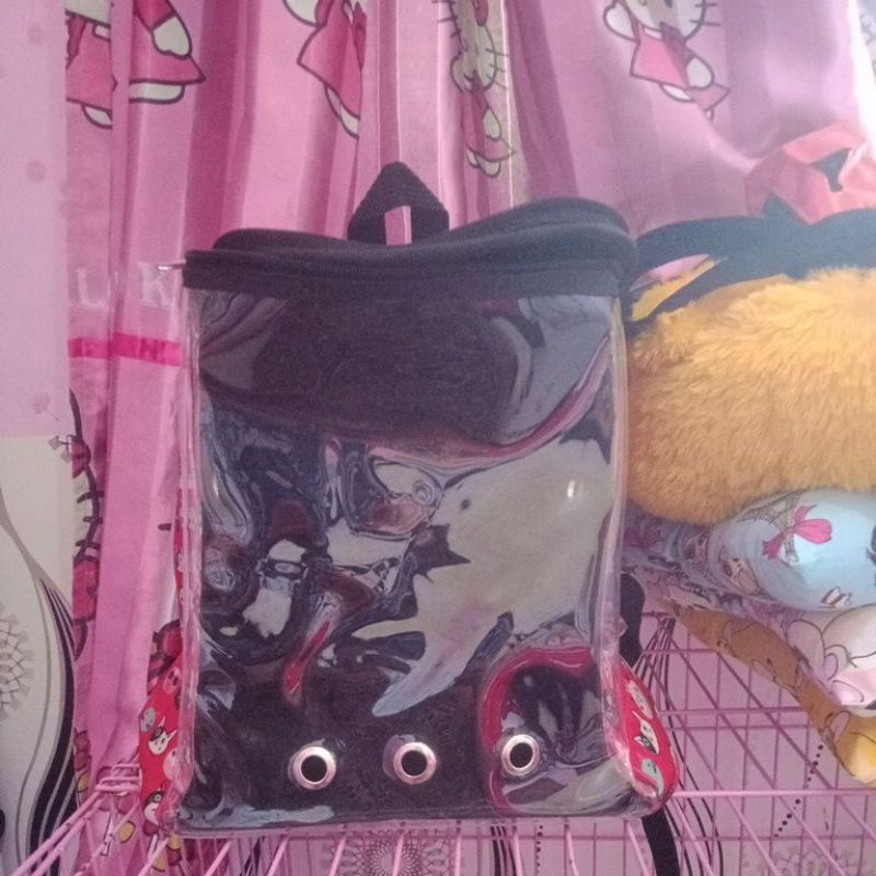 Tas gendong Anjing Kucing Transparan
