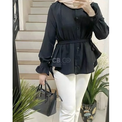 MIRA BLOUSE / BLOUSE WANITA / ATASAN WANITA / BLOUSE MOCREPE