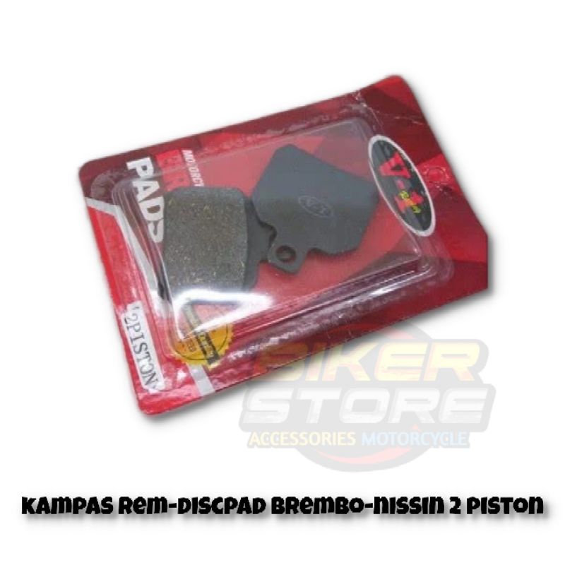 Discpad Kampas Rem Cakram Brembo 2 Piston V1 RACING