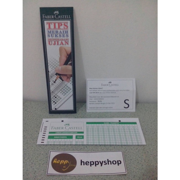 

Jual Paket Ujian Standar Faber Castell Asli Bergaransi