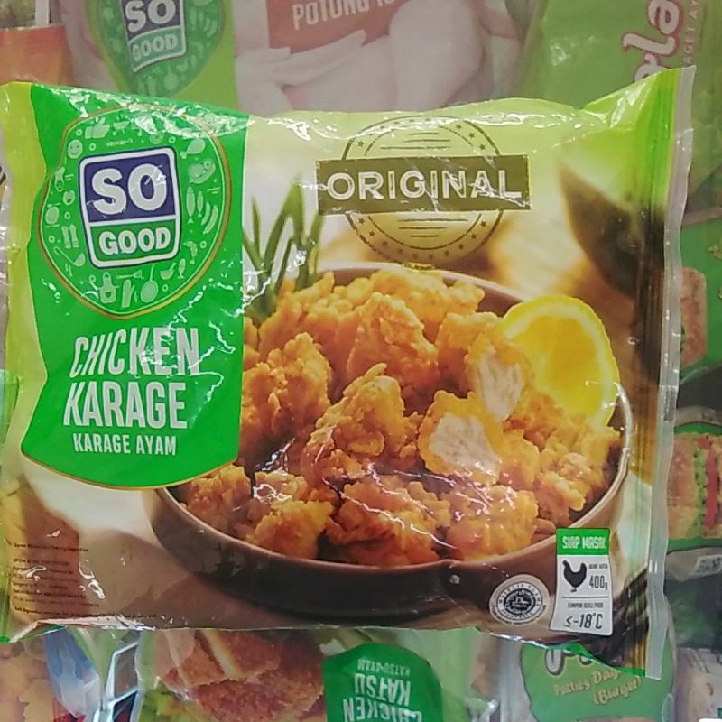 

So good chicken karage 400 gr / kualitas terjamin