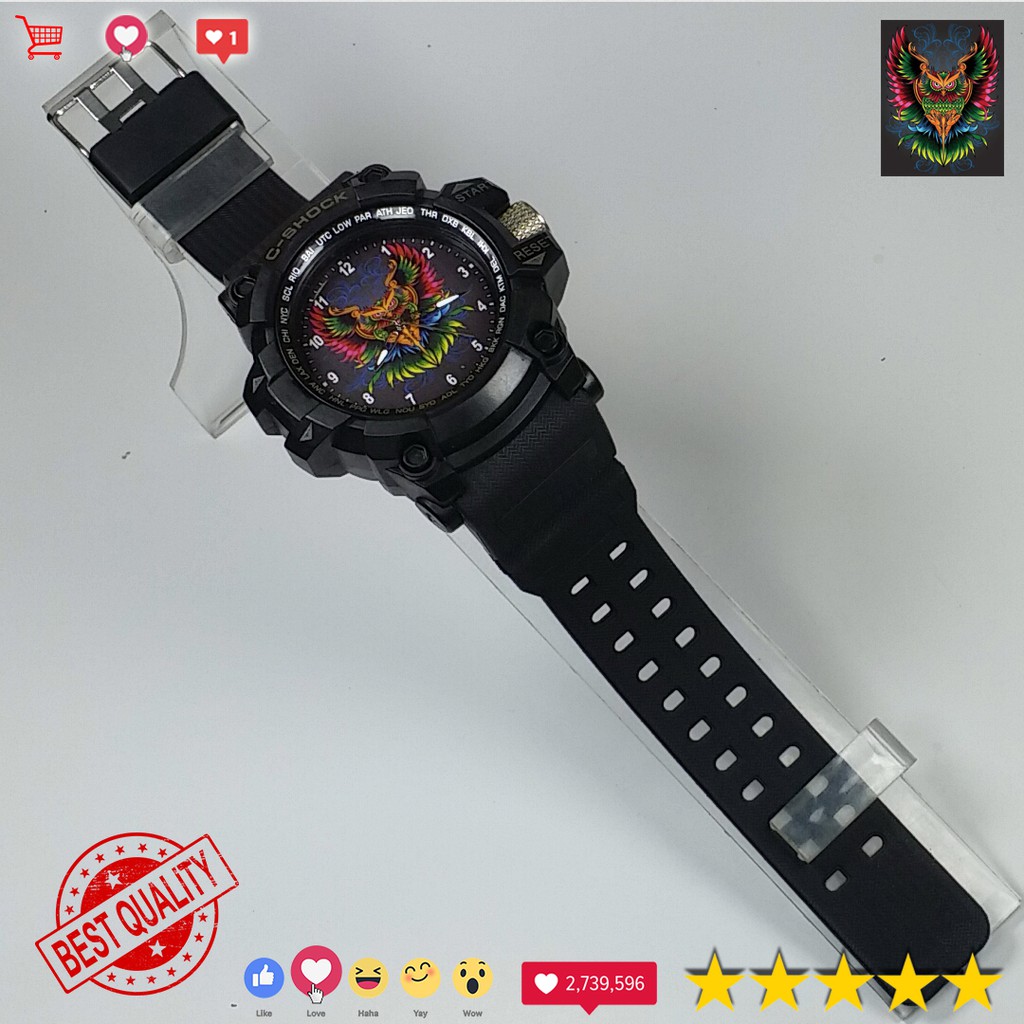 ( MANTUL ) JAM TANGAN LAMBANG BURUNG HANTU