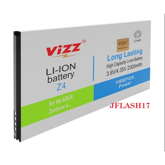 Baterai Vizz ASUS ZENFONE 4