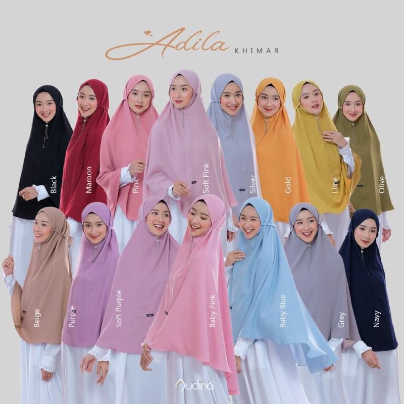 ADILA KHIMAR/ JILBAB INSTANT TALI by AUDINA