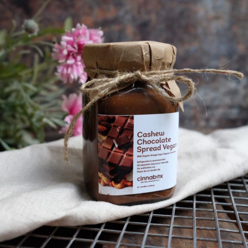 

HOMEMADE CASHEW CHOCOLATE SPREAD CINNABOX