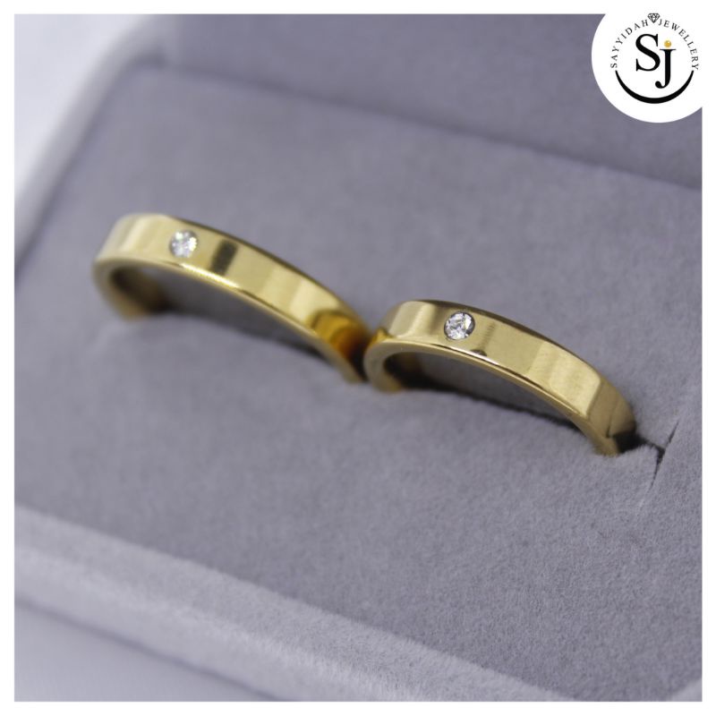 Cincin couple / Cincin pasangan / Cincin tunangan / Cincin / Cincin anti karat