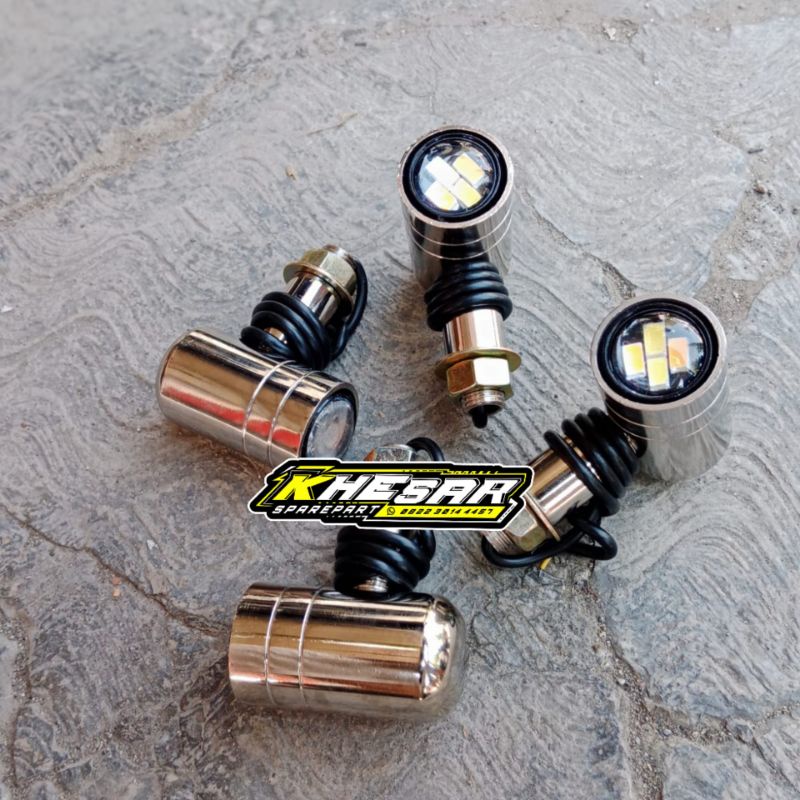 sein send cb mini cnc LED retting lampu sein cb Cnc kecil PNP cb gl 100 RX king japstyle