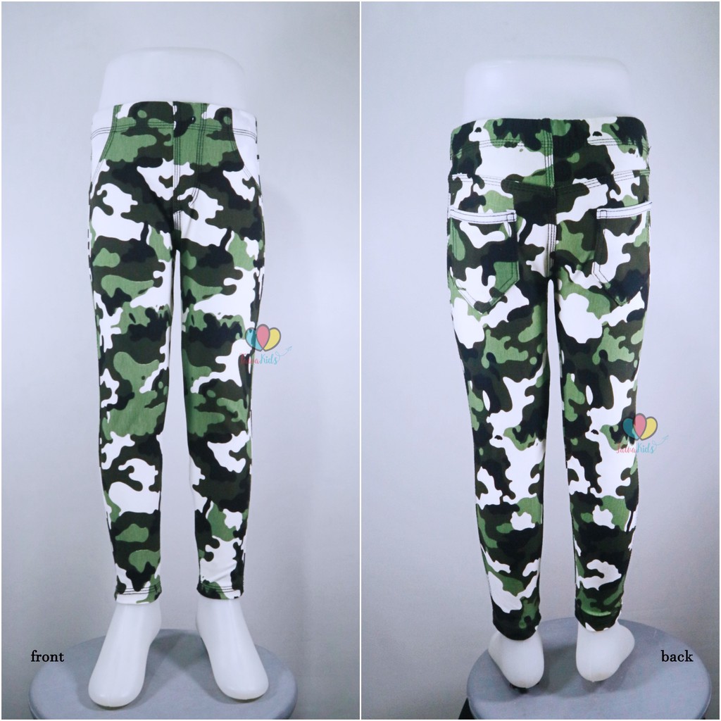 ABRI Kantong Jeans Jegging Anak Size 1-2 Tahun / Laki Perempuan Celana Army Anak Legging Panjang