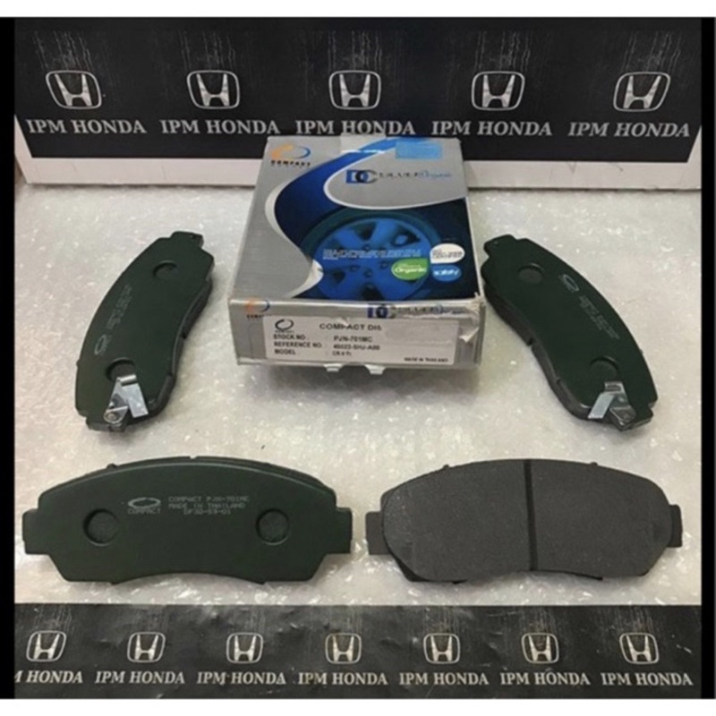 45022 S9A Brake Pad Kampas Rem Depan Honda CRV GEN 2 RD4 RD5 2002 2003 2004 2005 2006 Civic FC TURBO 2016 2017 2018 2019 2020 2021