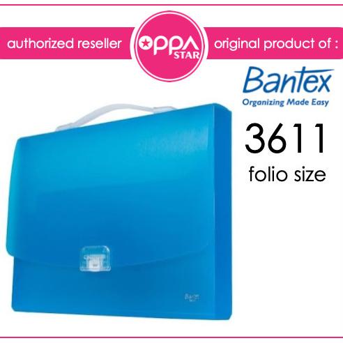 

Bantex Portable Case With Handle Folio Tas Dokumen 3611 Eco Friendly Terlaris