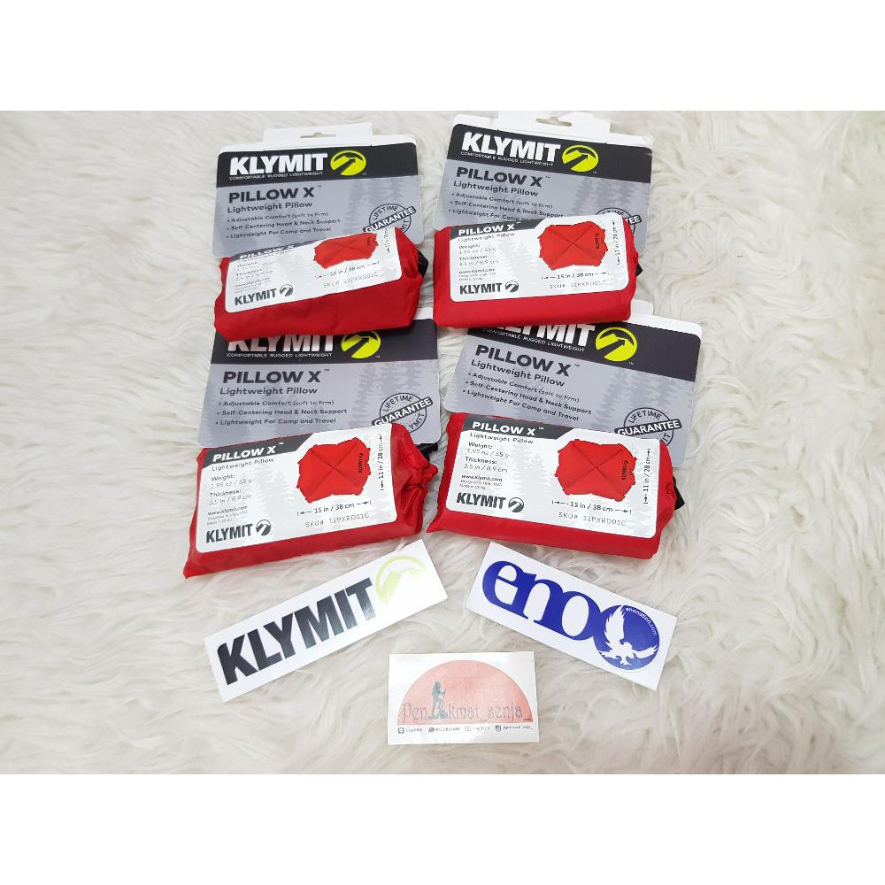 Unik klymit pillow X   bantal angin klymit Limited