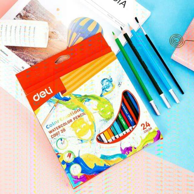 

Deli Pensil Warna Painting 24C (C007 20)/ Watercolor Pencil