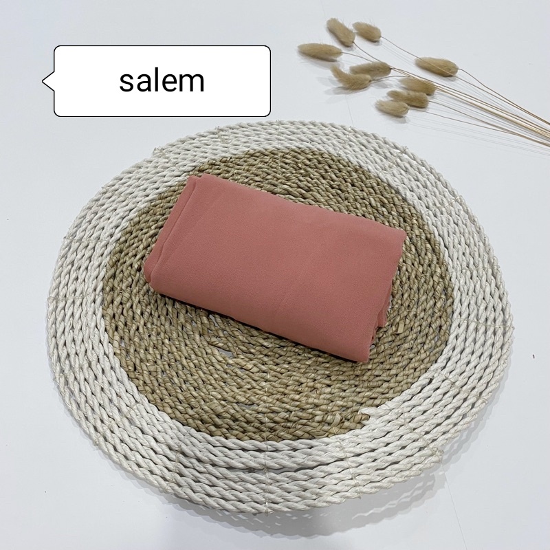 HIJAB PASHMINA INNER/JILBAB INNER/PASHMINA POLOS/175X70CM-SALEM