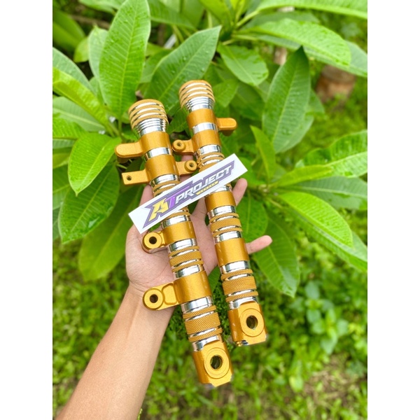 Bottom tabung shock depan satria fu,mio,jupiter,beat,vario,scoopy,vario125/150 original bubut kartel