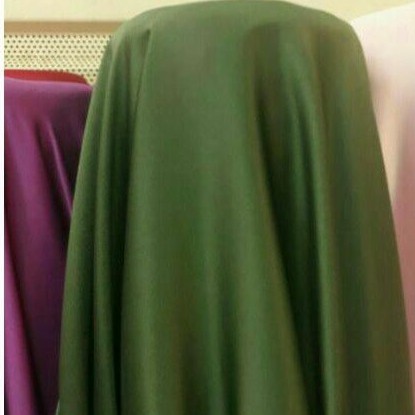 Saten velvet/Bahan velvet/hijau army