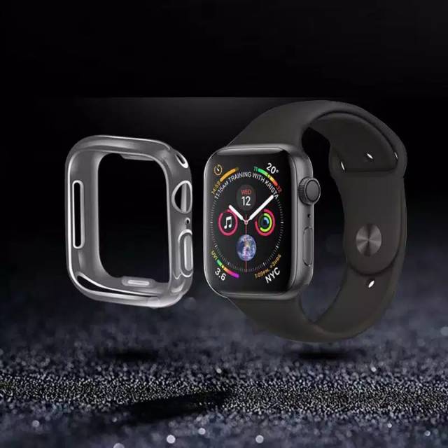Ultra thin TPU BUMPER CLEAR Apple watch 40mm 44mm 42mm 38mm 41mm 45mm series 1 2 3 4 5 6 7 8 Se Apple watch ULTRA case casing cover transparan