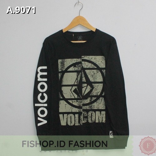 Kaos Surfing Distro Pria Volcom Premium Murah Lengan Panjang