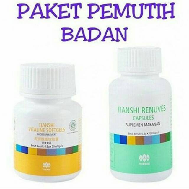 Tiens paket pemutih badan