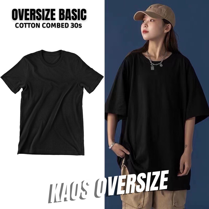 KAOS POLOS OVERSIZE/KAOS POLOS BIG SIZE/KAOS POLOS JUMBO