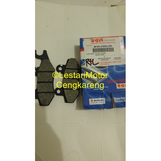 Kampas Rem Depan / Dispad Satria FU / Smash / Satria 2tak / Shogun125 Original