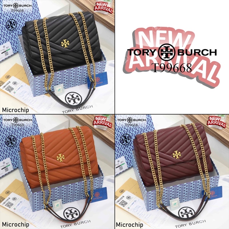 99668 TAS TORY KIRA CHEVRON / TAS WANITA TAS IMPOR