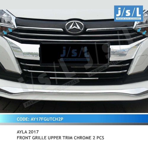 List Grille Atas New AYLA Type R 2017 Chrome