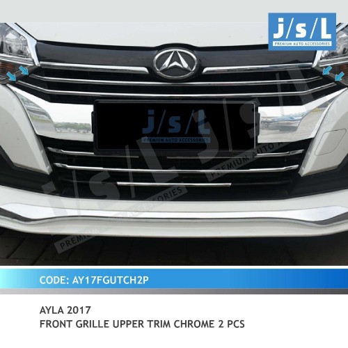 List Grille Atas New AYLA Type R 2017 Chrome