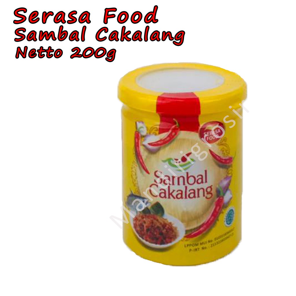 Sambal Cakalang *Serasa Food * Sambal botol * 200g