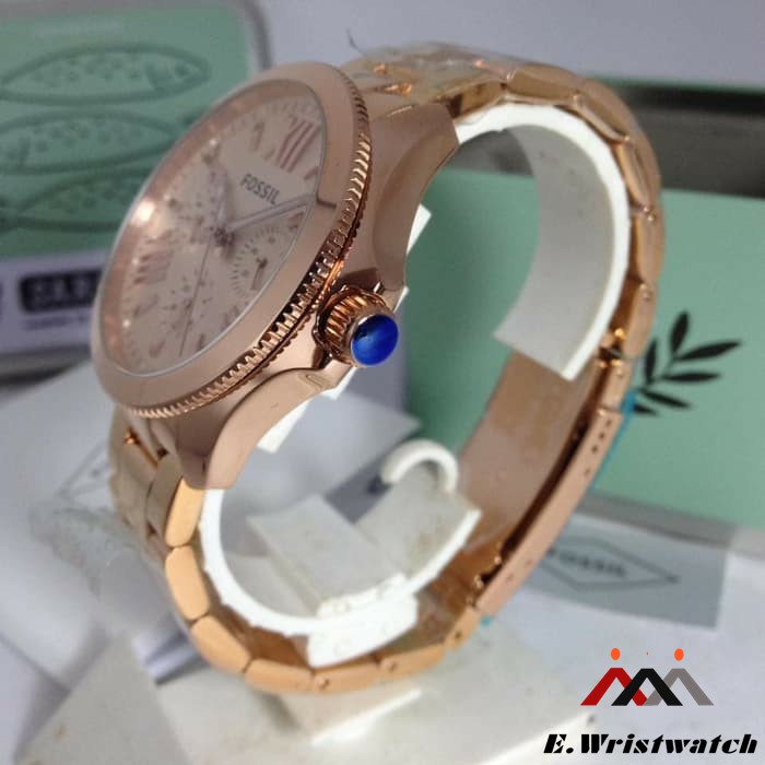 JAM TANGAN FOSSIL WANITA AM4511 ORIGINAL FOSSIL WATCH ORI AM 4511 ORI GARANSI