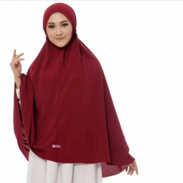 Hijab syar'i tali belakang