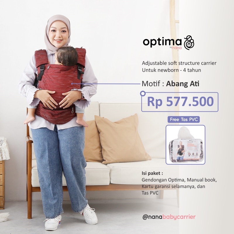 Gendongan SSC - OPTIMA by Nana Baby Carrier