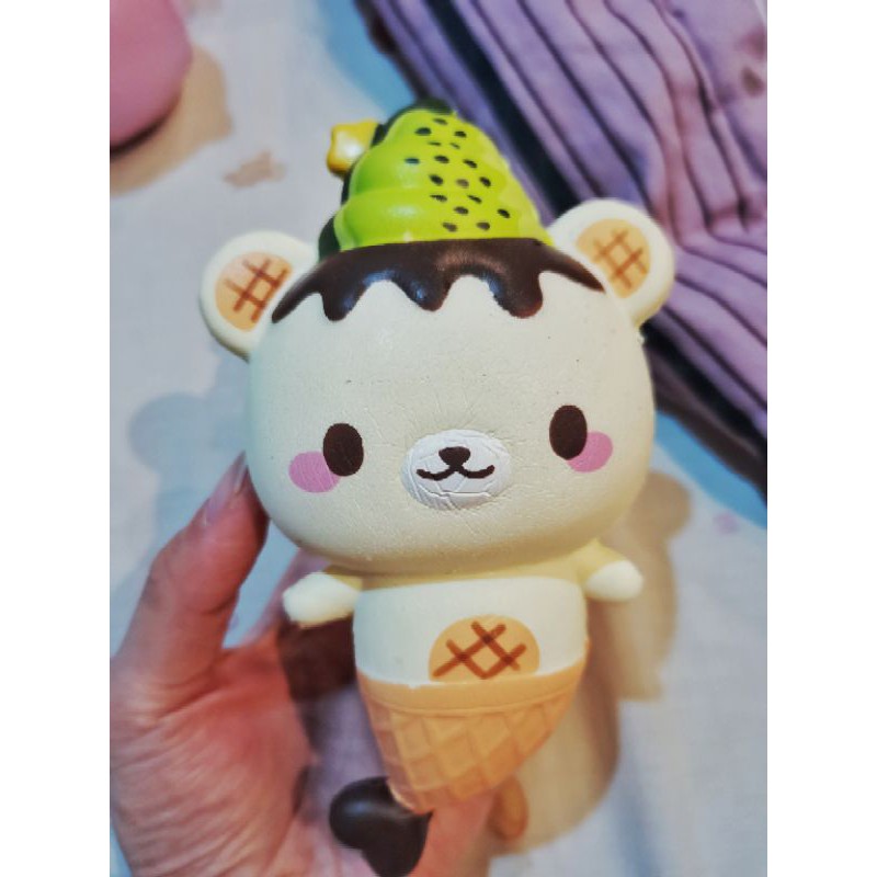 yummiibear mermaid kiwi licensed squishy by creamiicandy flash sale murah preloved