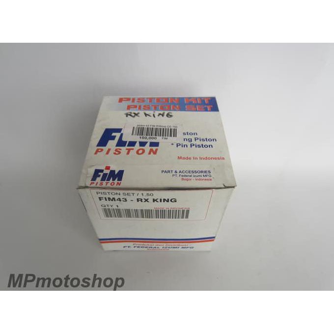 New Piston Kit Rx King Os 150 Fim Ori