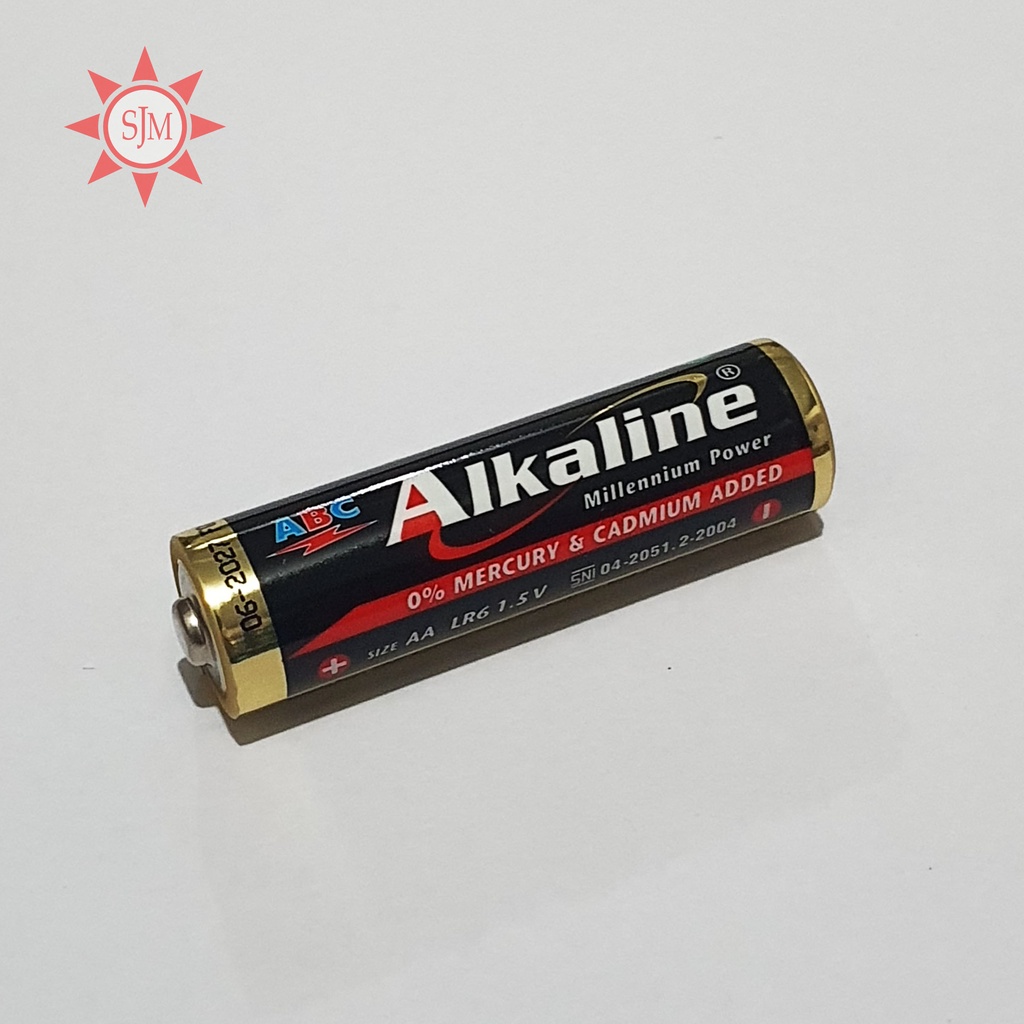 Baterai Alkaline Ukuran AA / A2