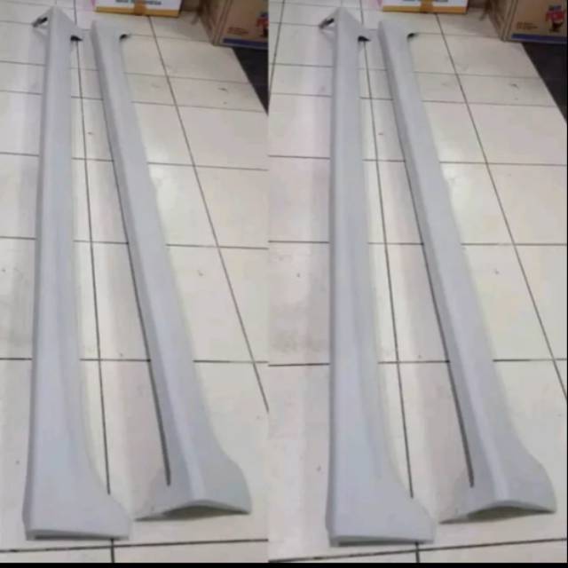 Bodykit samping brio lama mentah belum cat