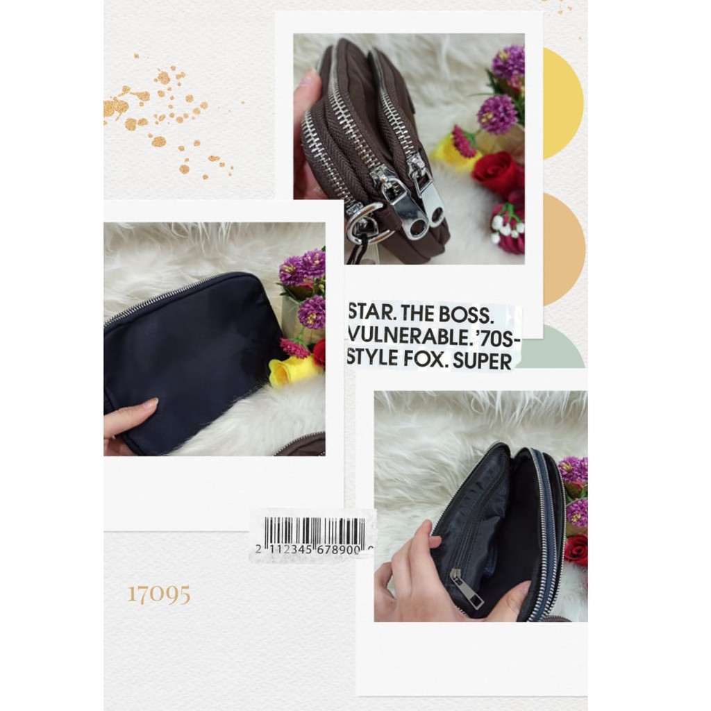 11.11 TERMURAH (17095) TAS SELEMPANG WANITA SIMPLE / TAS SIMPLE PEREMPUAN #Shopeehaul