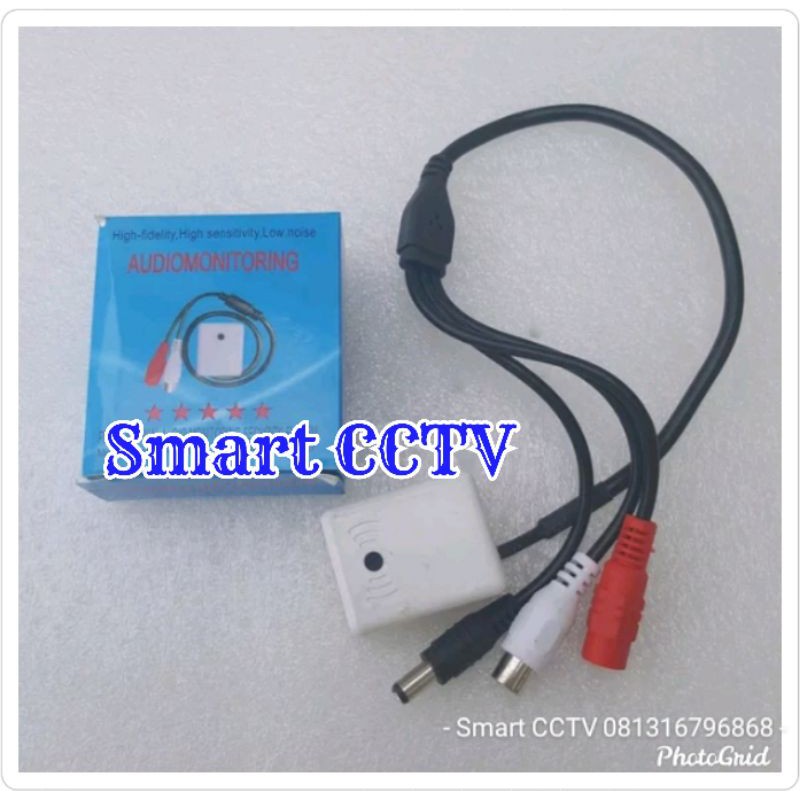 Mic cctv audio monitoring